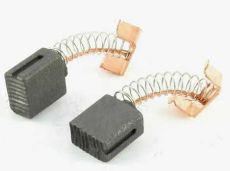 Щетки (№559) Интерскол УШМ- 125-900 6х10х11, пружина, пятак, уши