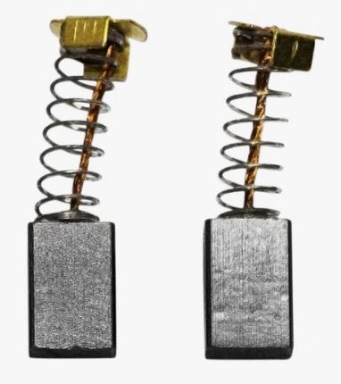 Щетки (№568) Интерскол МП-100, 5х8х10, пружина, пятак - уши