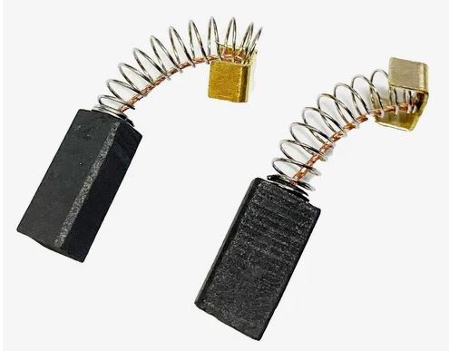Щетки (№579) Интерскол П-710, П-26/800, 5х8х17, пружина, клемма-скоба