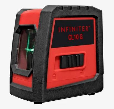 Нивелир лазерный Infiniter CL10G ( -/+ 0.3 мм/м, 20 м, 1,0 кг.)*