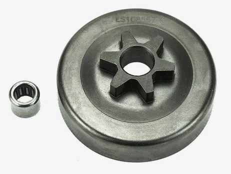 Звездочка ведомая c игольчатым подшипником ES108567 6зуб, 3/8"