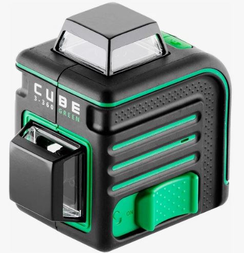 Лазерный уровень ADA Cube 3-360 GREEN Basic Edition (3*360, 0,3мм/м, 40/70м)*