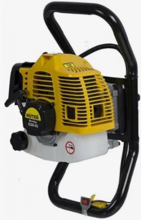 Мотобур Huter GGD-52 (1.9л.с., 300мм, 1 оператор, без шнека, 8,45кг)