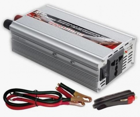 Автомобильный инвертор 12/220V IN-1000W*