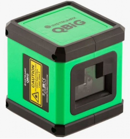 Лазерный уровень Instrumax QBiG SET (2линии, 20м,±2мм/10м, зелен, 0.22кг)*