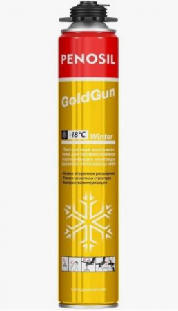 Пена "PENOSIL GoldGun 65 (-18°)" 850мл (под пистолет)