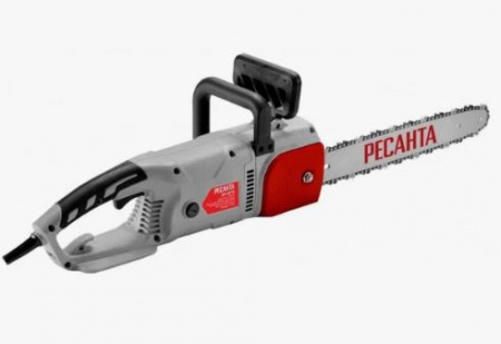 Пила цепная Ресанта ЭП-2216 (2200Вт, 40см, 3/8", 4,5кг.ПРОДОЛЬНЫЙ)*