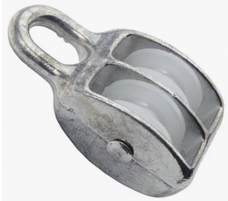 Блок двойной пластик. 30 (d8)