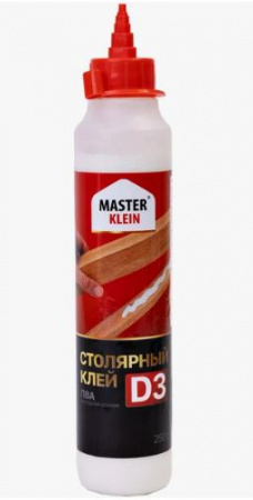Клей для дерева "Master Klein ПВА Столярный Д3"  250гр