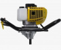 Мотобур Huter GGD-52 (1.9л.с., 300мм, 1 оператор, без шнека, 8,45кг)