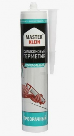 Герметик нейтральный прозрачный Master Klein, 280мл