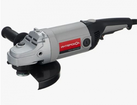 Шлифмашина угловая Интерскол УШМ-230/2100М (2100Вт, 230мм, 6500/мин.,пл.пуск)