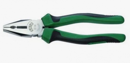 Плоскогубцы SATA 8", 200 мм, двухкомп. рукоятки
