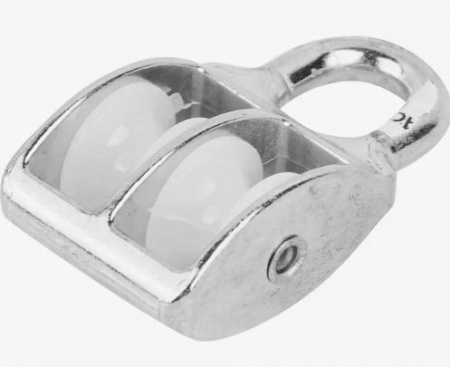 Блок двойной пластик. 30 (d8)