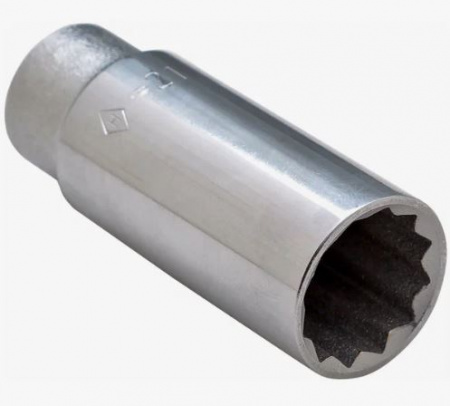Ключ свечной 1/2", 12-гранный, 21мм