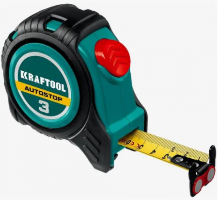 Рулетка KRAFTOOL GRAND магнитная  3м х 16мм
